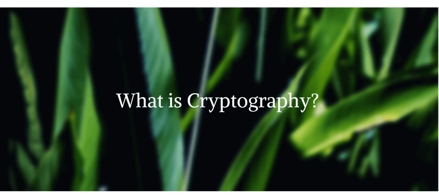 What is cryptography?